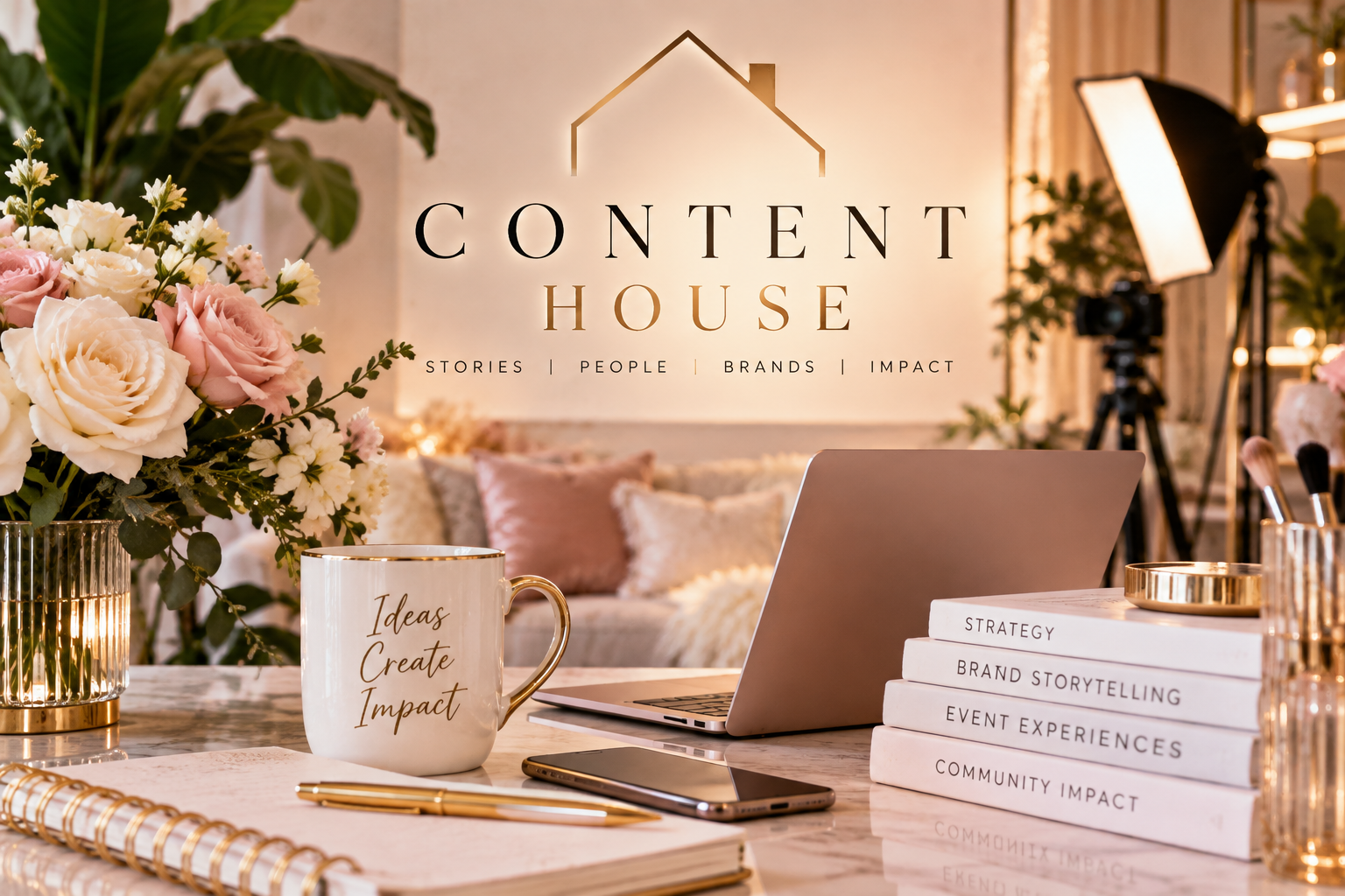 The Content House creative studio concept